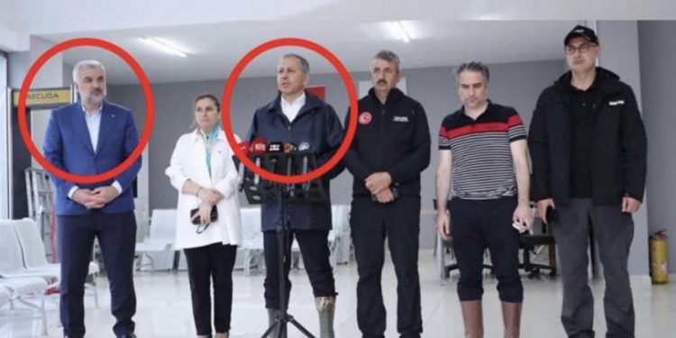 İstanbul Valisi Ali Yerlikaya’nın sel bölgesinde AKP il başkanıyla açıklama yapmasına CHP ve İYİ Parti'den tepki