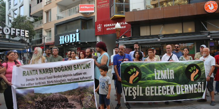 İzmir’den Dersim ve Şırnak’taki ağaç katliamına tepki: ‘Birlikte mücadele edilmeli’