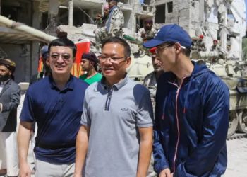 Jackie Chan'in yapımcılığını yaptığı filmin savaşın yok ettiği Suriye kentinde çekilmesi tepki çekti