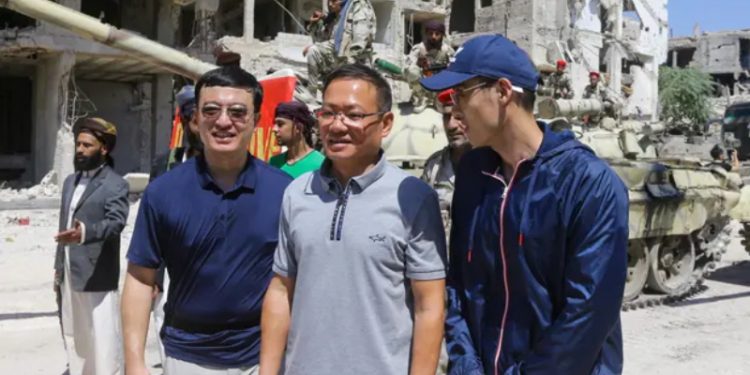 Jackie Chan'in yapımcılığını yaptığı filmin savaşın yok ettiği Suriye kentinde çekilmesi tepki çekti