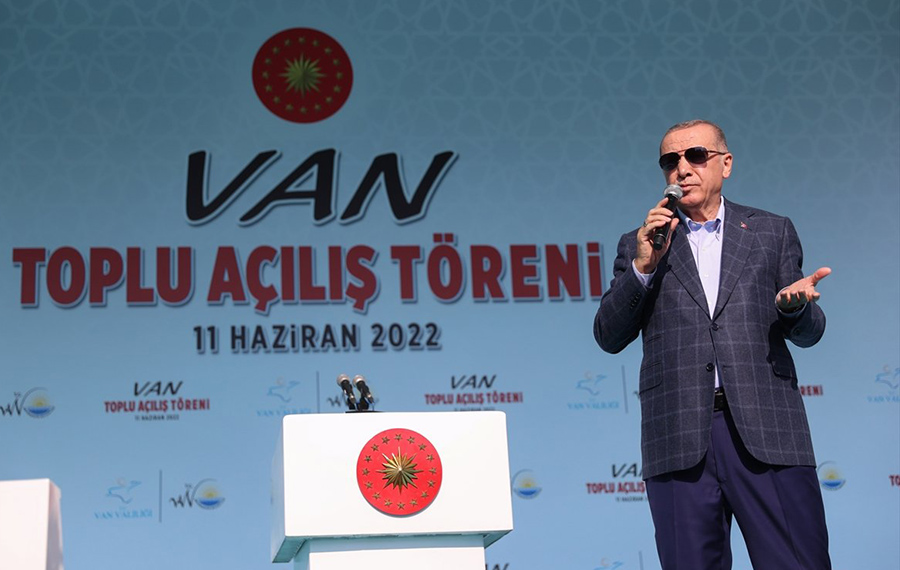 Kayyım belediyesi, Erdoğan’ın ‘toplu açılış’ töreni için 675 bin lira harcamış