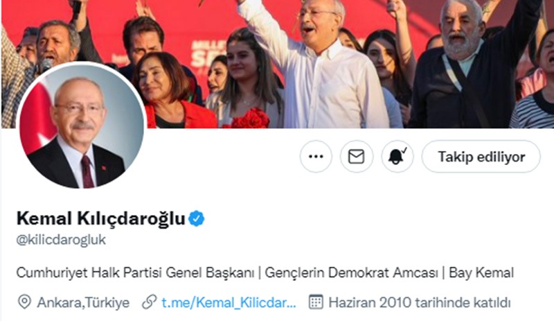 Kılıçdaroğlu Twitter hesabının biyografi kısmına ‘Bay Kemal’ yazdı: Sen kim, Bay Kemal kim?