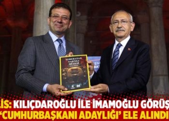 Kulis: Kılı&ccedil;daroğlu ile İmamoğlu g&ouml;r&uuml;şt&uuml;, 'cumhurbaşkanı adaylığı' ele alındı