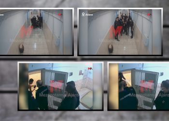 Kürkçüler Cezaevi’nde işkence kameralara yakalandı; gardiyanlar raydan çıkmış