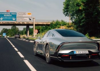 Mercedes-Benz Vision EQXX, 1200 km ile kendi menzil rekorunu kırdı