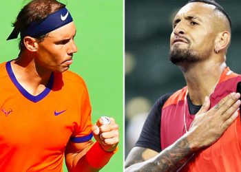 Nadal ve Kyrgios, Wimbledon'da yarı finale kaldı