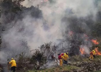 Peru'da Macchu Picchu'yu tehdit eden yangın, 3 günün sonunda kontrol altına alınabildi