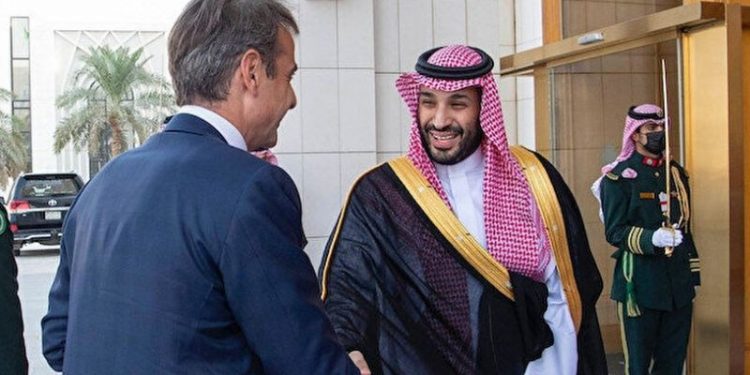 Prens Selman, Miçotakis'le görüştü: Elimde oyunun kurallarını değiştirecek çok şey var