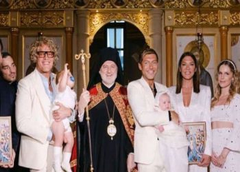 Rum Ortodoks Kilisesi’nde ilk kez eşcinsel bir çiftin çocukları vaftiz edildi