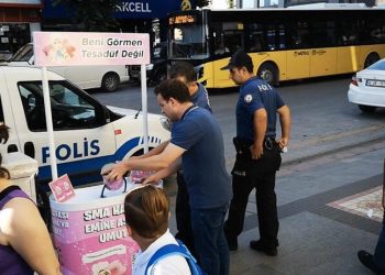 SMA'lı Emine Asya için konulan bağış kutusunu çaldı