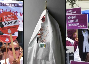 Sağlık çalışanları iş bıraktı; şiddeti protesto eylemlerinde ‘hükümet istifa’ sloganları