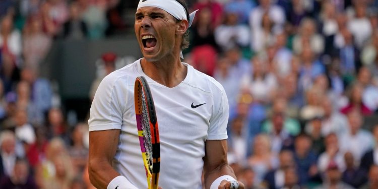 Sakatlığına rağmen iki kere geriden gelip kazandı: ‘Rafael Nadal, Wimbledon’da yarı finalde’