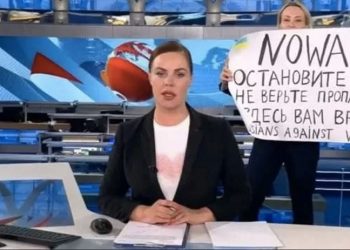 Savaşı protesto eden Rus gazeteciye para cezası