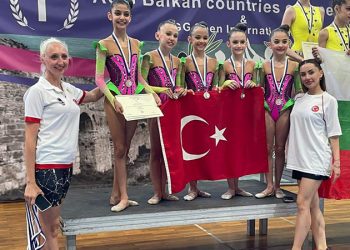 Şavkar Cimnastik Spor Kulübü, 1. Balkan Countries AGG B Category Competition’dan madalyalarla döndü