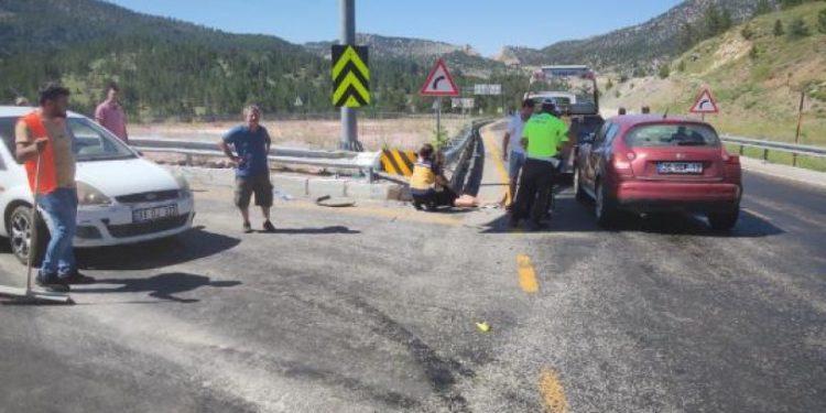 Seydişehir'de feci kaza: 1 ölü, 5 yaralı