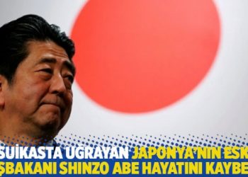 Suikasta uğrayan Japonya'nın eski Başbakanı Shinzo Abe hayatını kaybetti