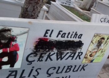 Sur’da öldürülen 15 yaşındaki Aliş Çekwar Çubuk’un mezarı tahrip edildi