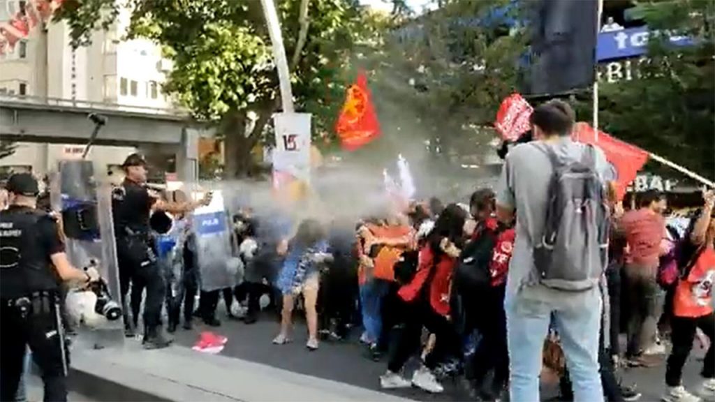 Suruç anmasına polis müdahalesi: Çok sayıda kişi gözaltına alındı