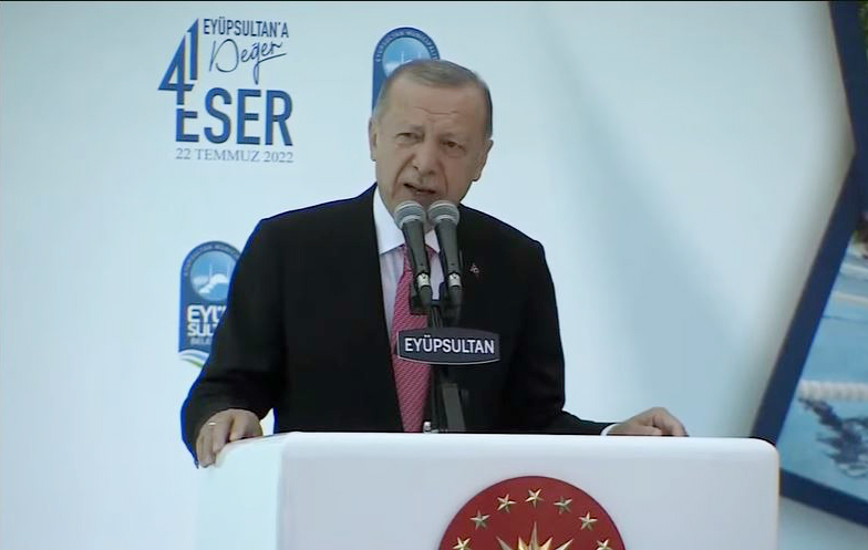 Tayyip Erdoğan yine sabır ve ‘daha güçlü’ destek istedi