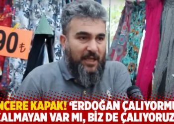 Tencere kapak! 'Erdoğan &ccedil;alıyormuş; &ccedil;almayan var mı, biz de &ccedil;alıyoruz'