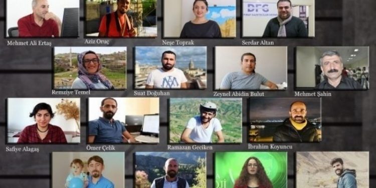 Tutuklanan 16 gazeteciden 12’si sevk edildi