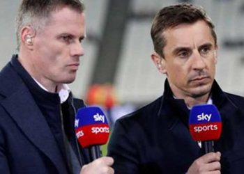 Twitter'da Ronaldo tartışması; Jamie Carragher ile Gary Neville birbirine birbirine girdi