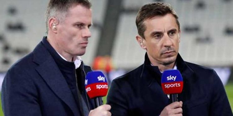 Twitter'da Ronaldo tartışması; Jamie Carragher ile Gary Neville birbirine birbirine girdi