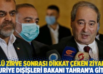 &Uuml;&ccedil;l&uuml; zirve sonrası dikkat &ccedil;eken ziyaret: Suriye Dışişleri Bakanı Tahran&rsquo;a gitti