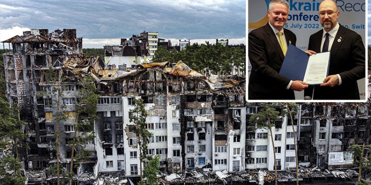 Ukrayna’nın yeniden inşası için 40’dan fazla ülke 'Lugano Bildirisi'ne imza attı