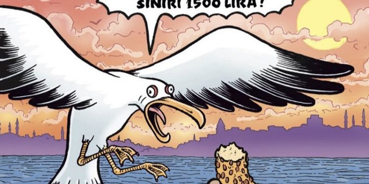 Uykusuz, Bakan Bilgin'in ‘açlık sınırı’ açıklamasını kapağına taşıdı