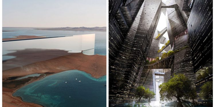 Veliaht Prens Selman'ın 'mega projesi': Neom'da 9 milyon kişiyi ağırlayabilecek dev yatay gökdelen planlanıyor