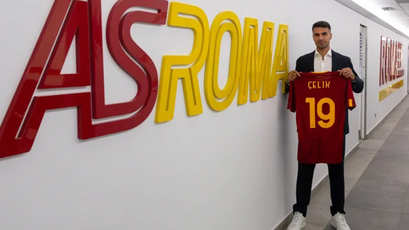 Zeki Çelik resmen Roma'da