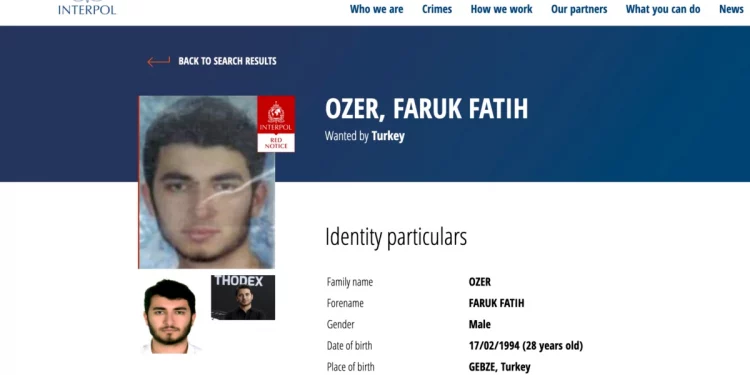 Thodex CEO’sunun Türkiye’ye Getirilmesi Bekleniyor