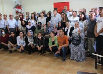 DBP Batman İl Örgütü’ne tebrik ziyareti