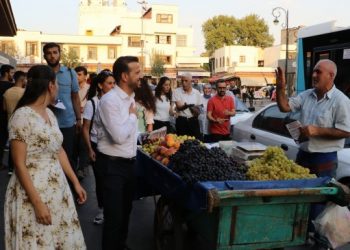 Diyarbakır’ın dört bir yanında miting çalışması