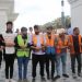 10 işçi ve gazeteci Kuray darp edilerek gözaltına alındı