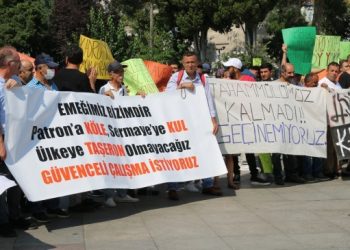 Taşeron belediye işçileri: Haklarımızı istiyoruz