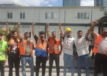 Direnen inşaat işçileri haklarını kazandı