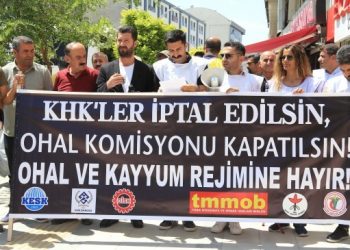KESK Van Şubeler Platformu’ndan KHK’lere ilişkin açıklama