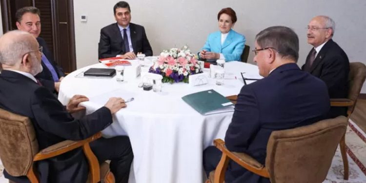 6’lı masa ilk turun son toplantısını yaptı: 'Ortak aday' vurgusu yapıldı