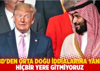 ABD'den Orta Doğu iddialarına yanıt: Hi&ccedil;bir yere gitmiyoruz