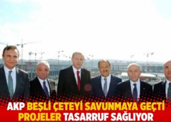 AKP, tepki &ccedil;eken projeleri tasarrufla savunuyor