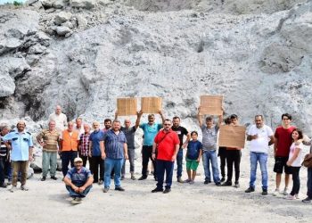 AKP’li belediye 'yol yapıyoruz' dedi, taş ocağı yaptı