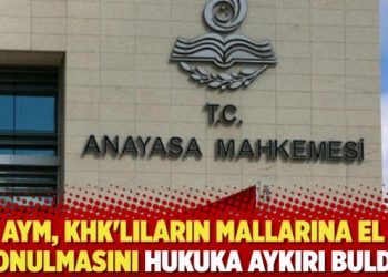 AYM kurum borcu nedeniyle genel m&uuml;d&uuml;r&uuml;n mallarına el konulmasını hukuka aykırı buldu