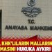 AYM kurum borcu nedeniyle genel müdürün mallarına el konulmasını hukuka aykırı buldu