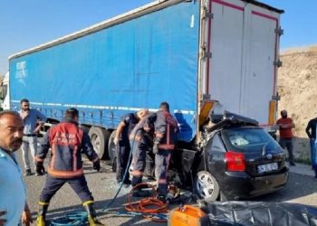 Ankara’da feci kaza: 4 ölü, 1 yaralı