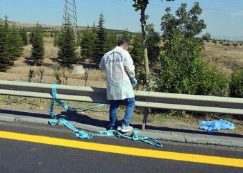 Ankara'da yol kenarında bir ceset bulundu