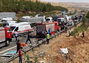 Antep&rsquo;teki kazaya ilişkin ilk tespitler ortaya &ccedil;ıktı: 130 km hız, 307 metre fren izi