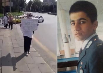 Askeri öğrenci Bilal Bilger için özgürlük isteyen teyzesi gözaltına alındı