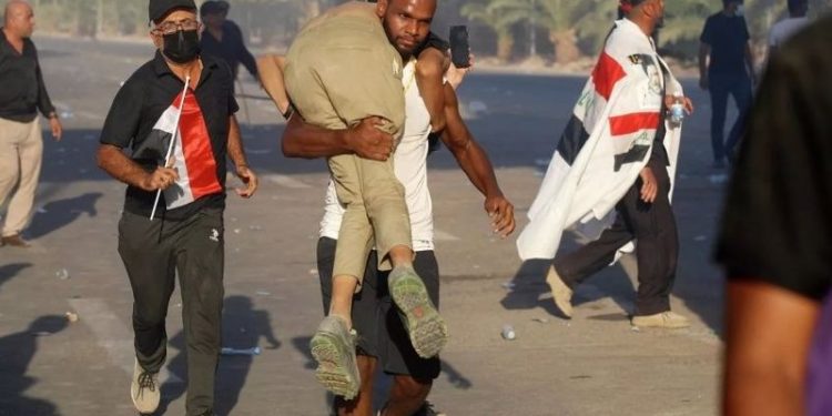 Bağdat'ta Yeşil Bölge’ye havan topu düştü